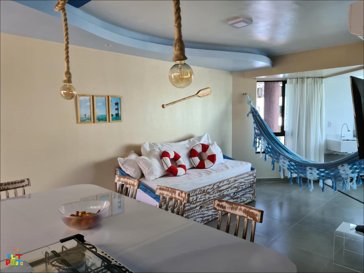 Flat fantástico na Beira Mar em Tamandaré Apartamento Exterior foto