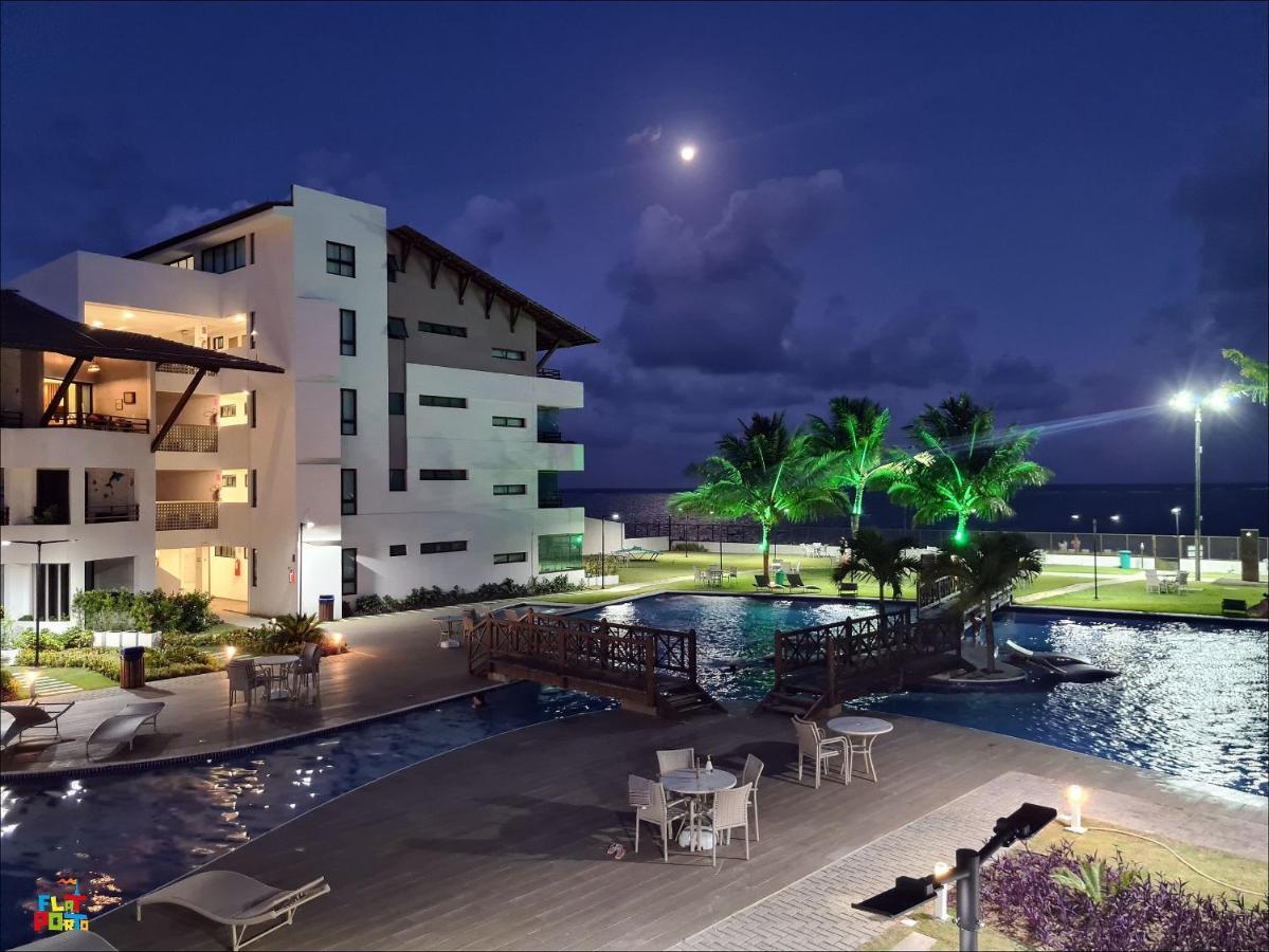 Flat fantástico na Beira Mar em Tamandaré Apartamento Exterior foto