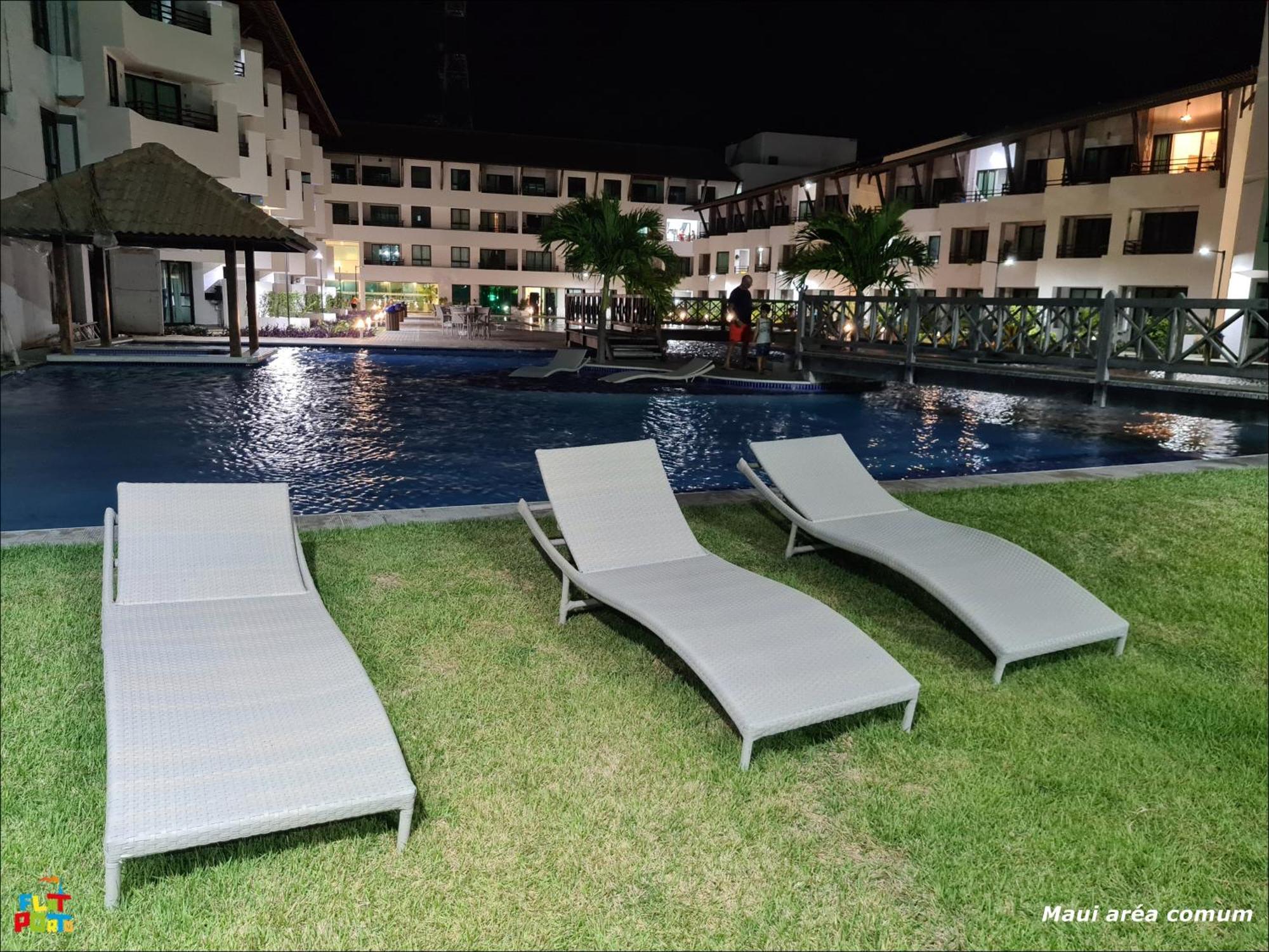 Flat fantástico na Beira Mar em Tamandaré Apartamento Exterior foto